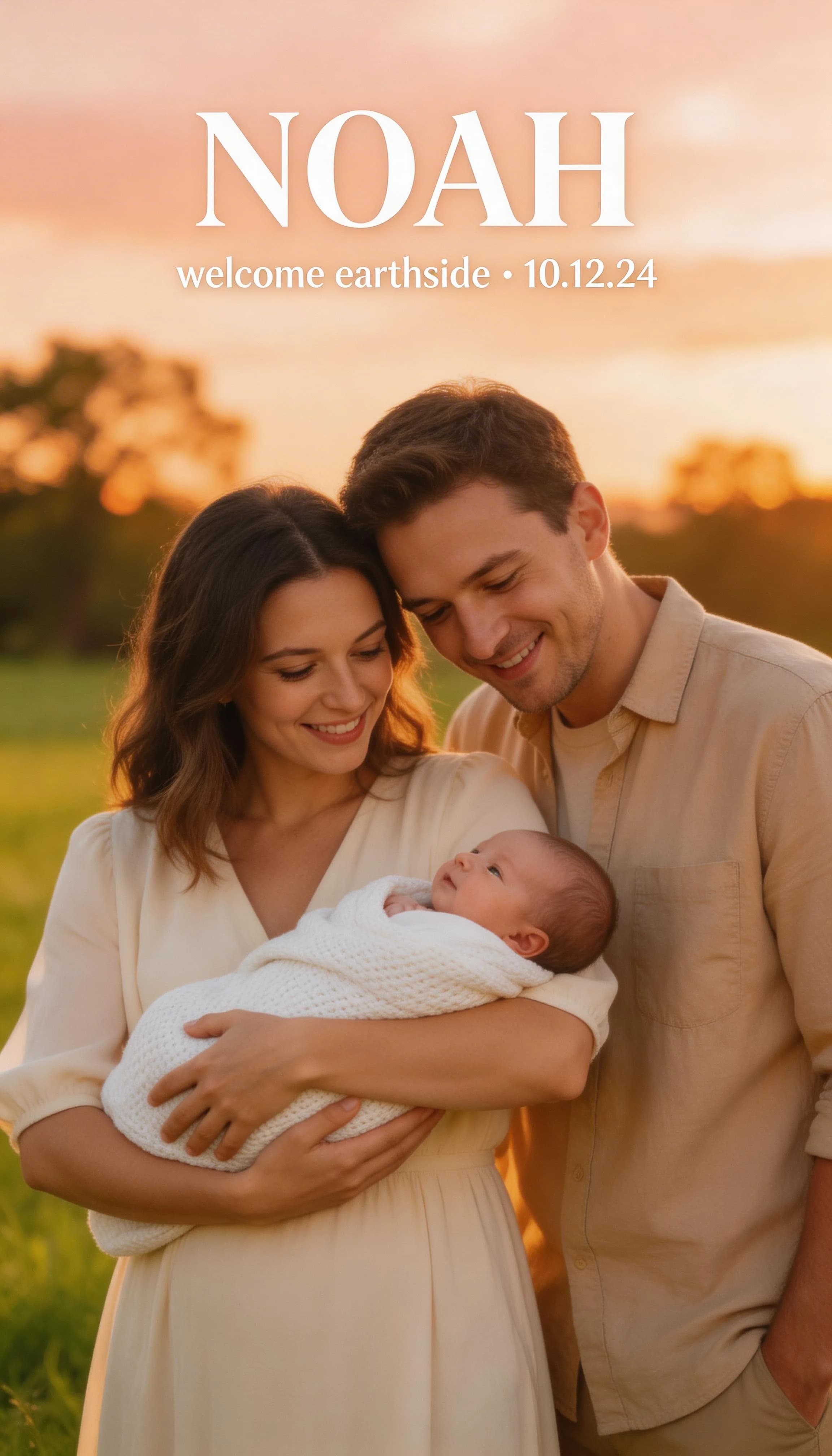 Family Reveal Card
